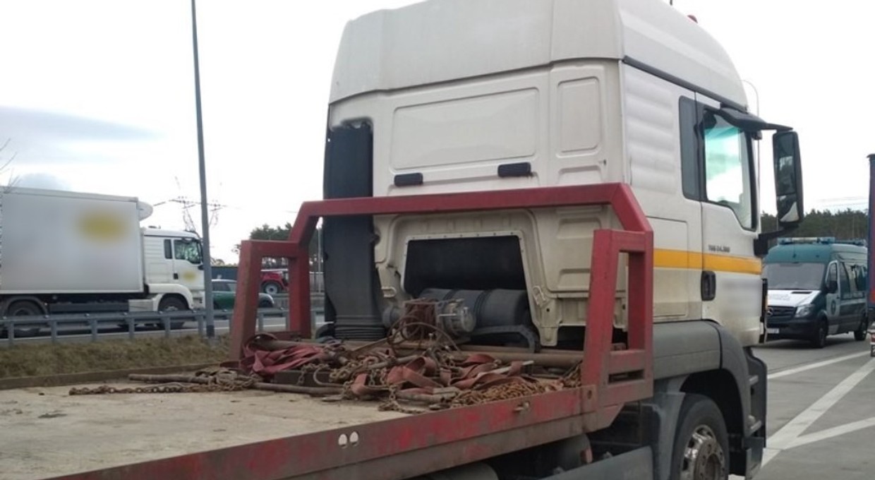 ITD nie potrzebowała nawet miernika. Ciężarówką przekroczył prędkość na ekspresówce