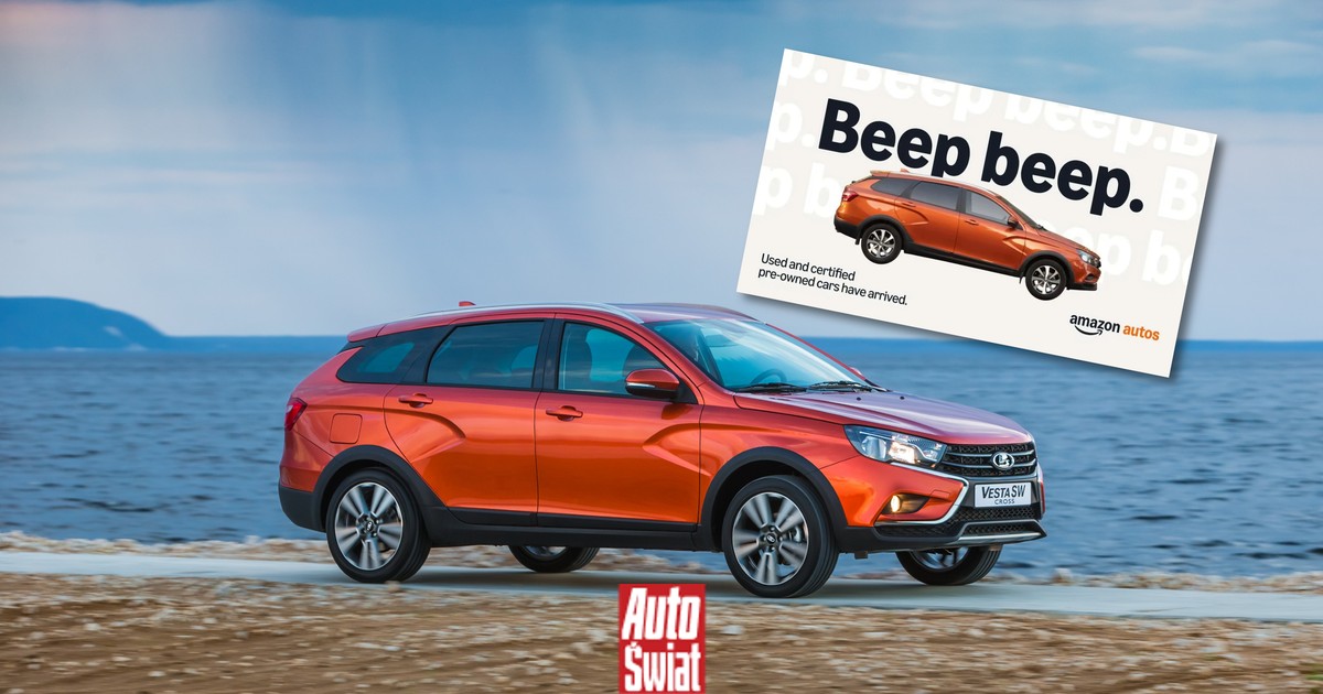 Na Amazonie można kupić używane auto. Tylko dlaczego "reklamuje" to Łada?