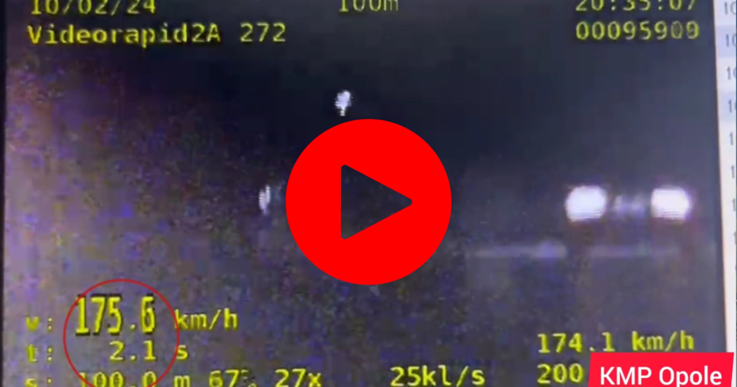 Policjanci zatrzymali 18-latka. Jechał zdecydowanie zbyt szybko