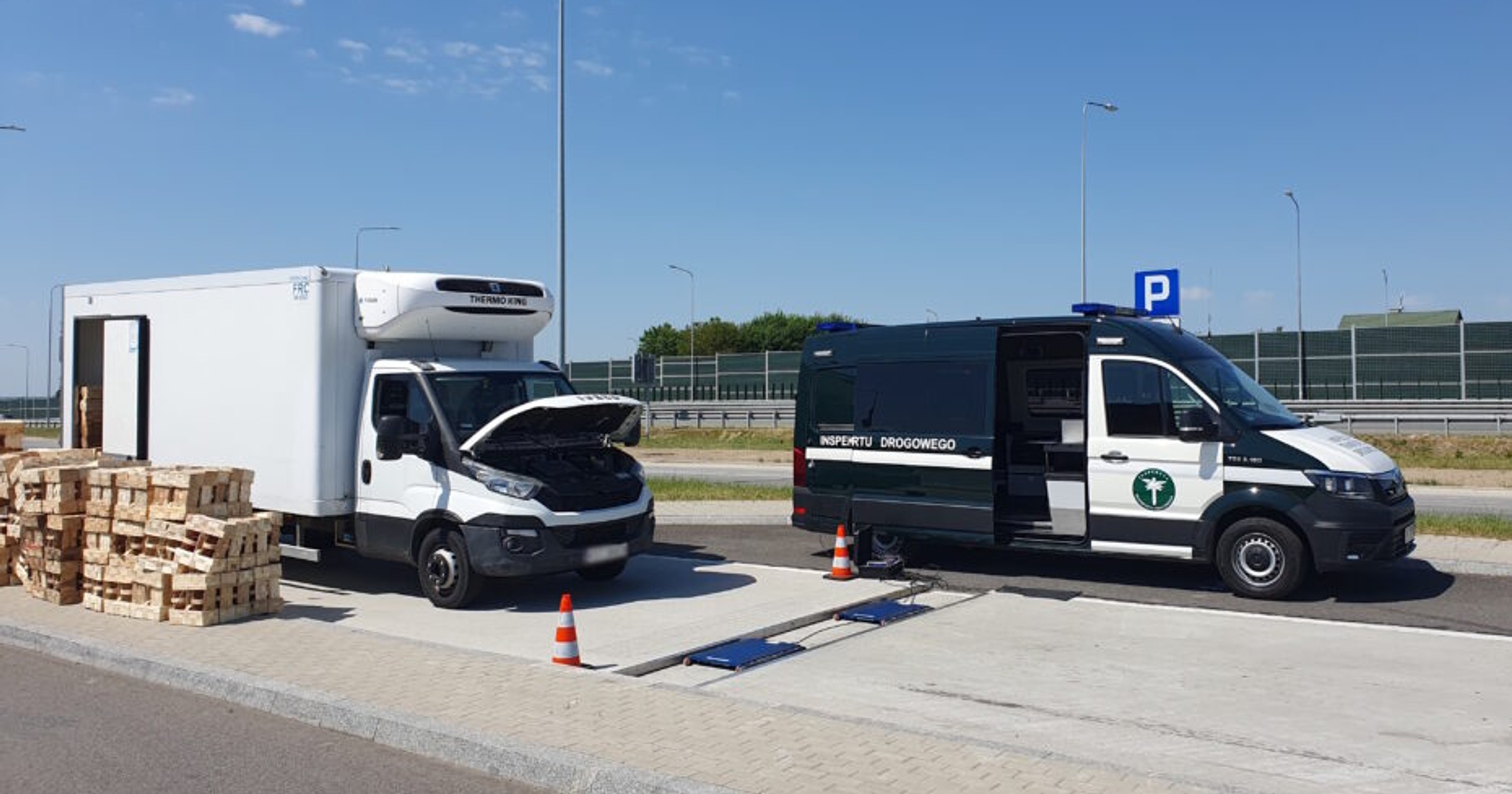 Ładunek był tylko kropką nad "i". Iveco było za ciężkie nawet bez towaru