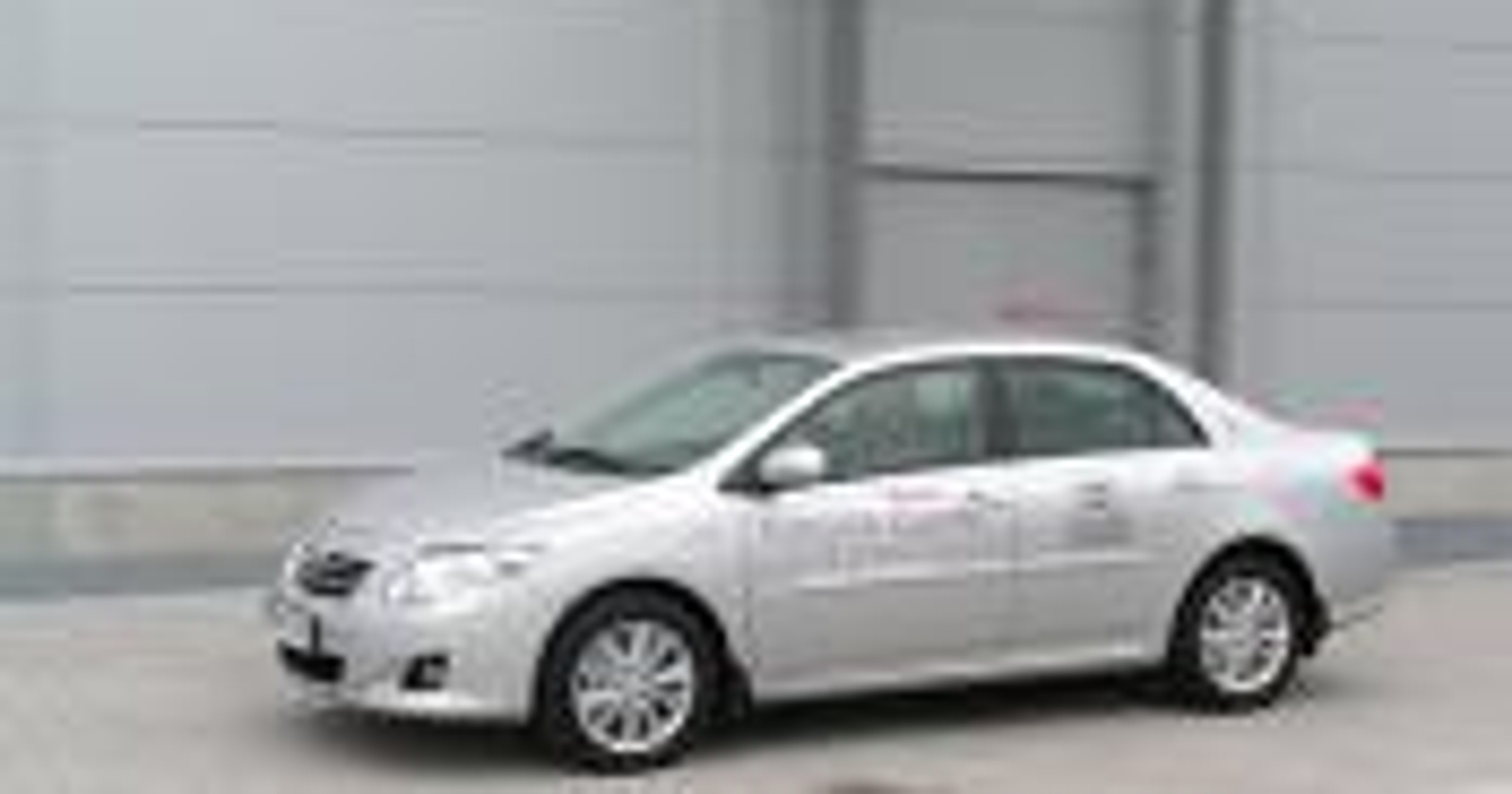 Toyota Corolla sedan - pierwsza jazda