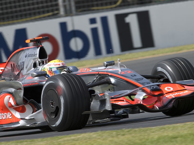 Grand Prix Australii 2008: Robert Kubica najszybszy na treningu!