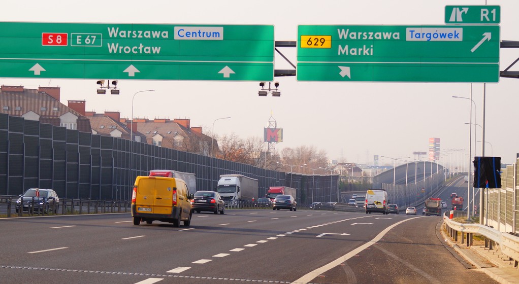 Odcinkowy pomiar prędkości na trasie S8 już działa
