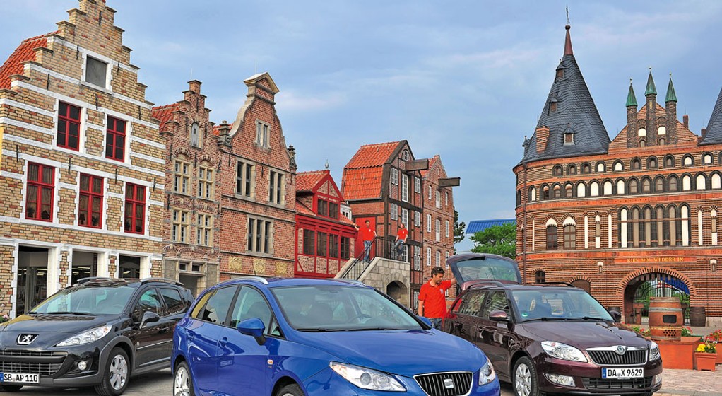 Małe kombi na wielką wyprawę: Skoda Fabia kontra Seat Ibiza i Peugeot 206