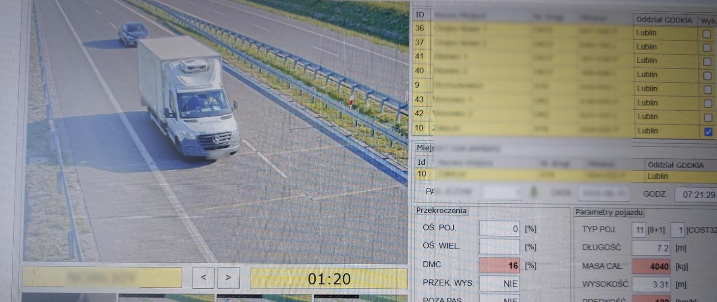 Nie zatrzymał się do kontroli ITD - miał „powody”