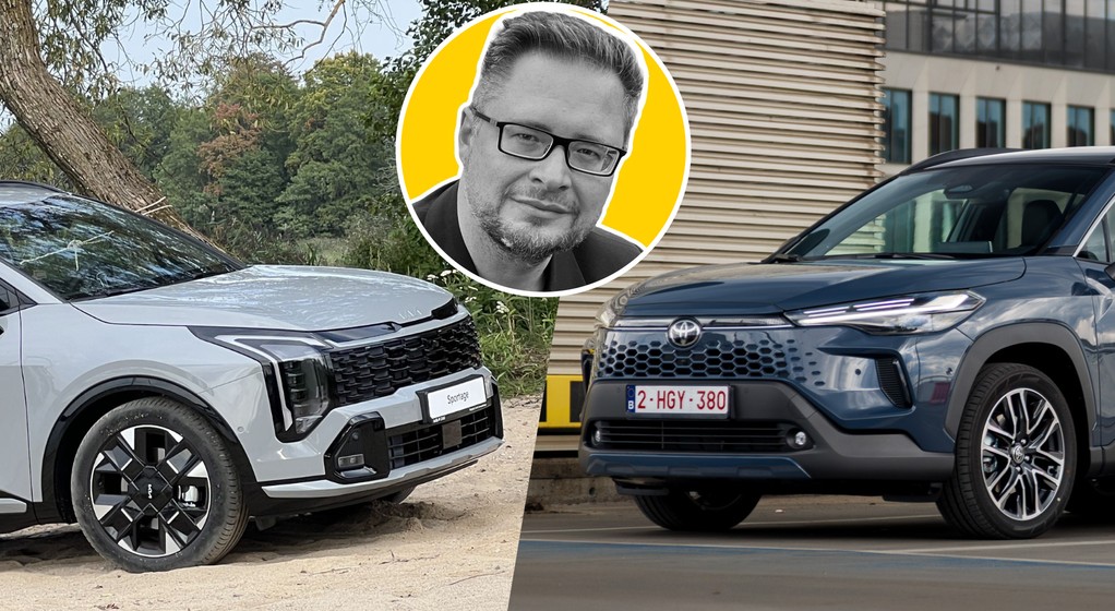 Kia Sportage (po lewej) i Toyota Corolla Cross