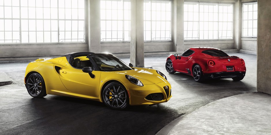 Alfa Romeo 4C Spider – premiera w Detroit