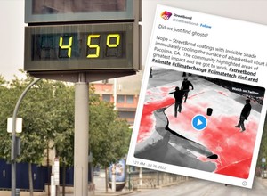 Nowatorski pomysł na walkę z upałami. Przepis na niższą temperaturę leży na ulicy