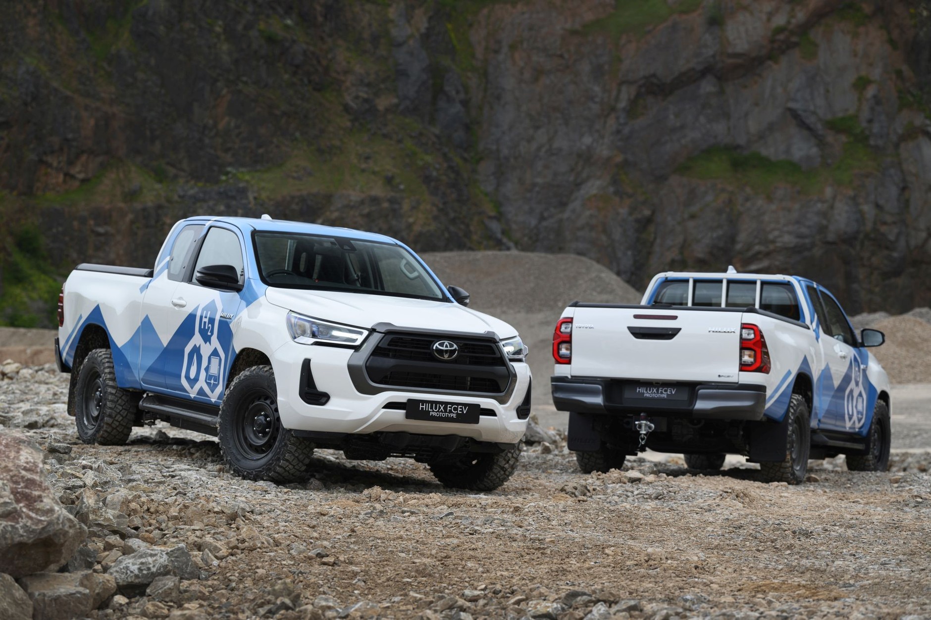 Prototyp Toyoty Hilux H2 (FCEV)