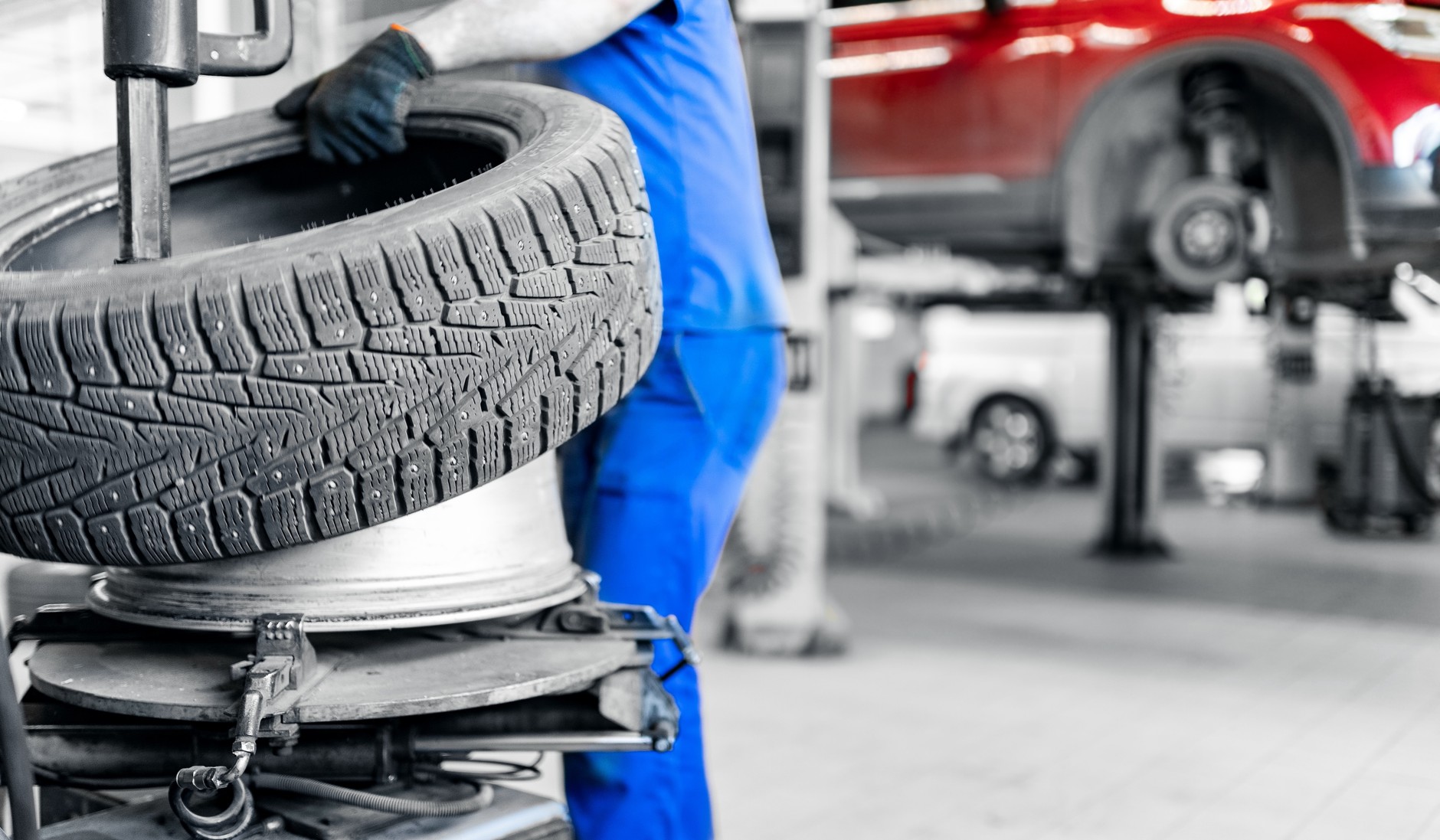 Wymiana opon na zimowe