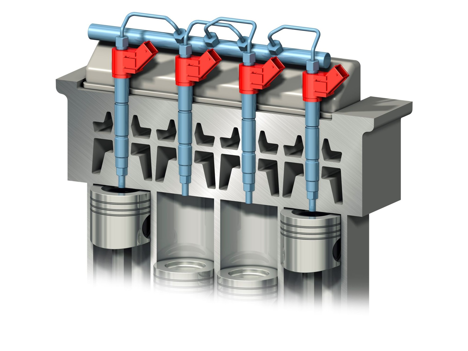 VEA R4 układ wtrysku paliwa w silniku wysokoprężnym