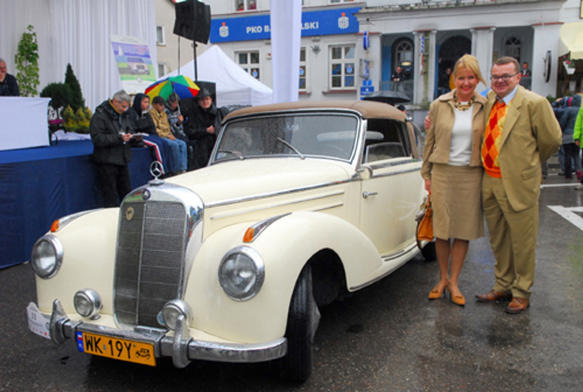 VII Zlot zabytkowych Mercedesów - Gwiazdy w Rynie