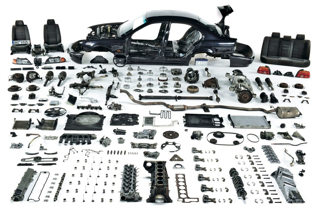 Po przejechaniu 1 000 000 km BMW 525 TDS zostało rozebrane na części
