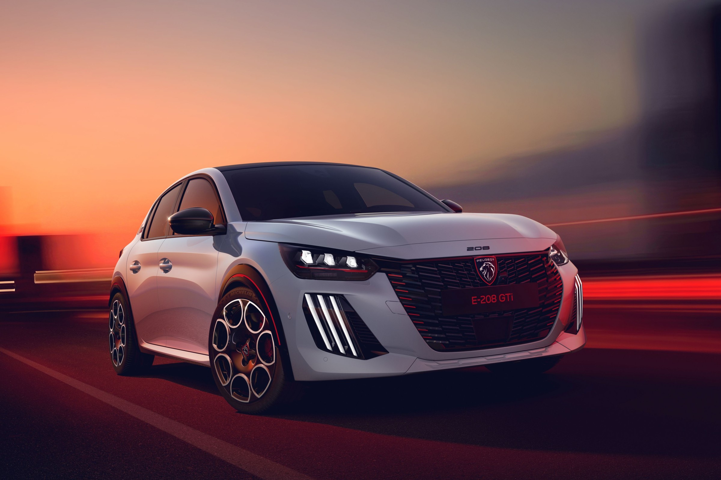 Nowy Peugeot 208 GTi ma literę E, silnik M4+ i 281 KM. Pierwsza setka w 5,5 s