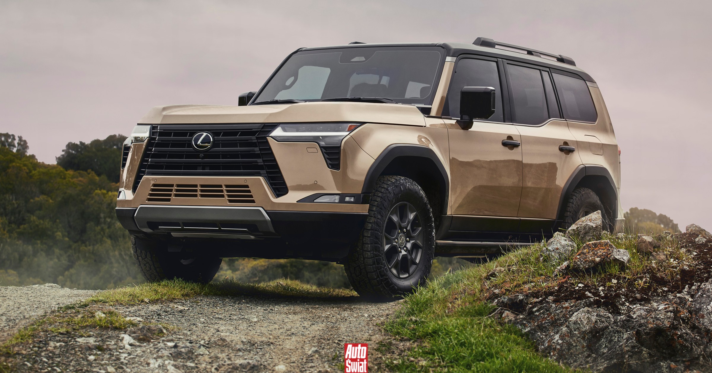 Nowy Lexus GX. Takiego wariantu jeszcze nie było, ale zobaczymy go ...