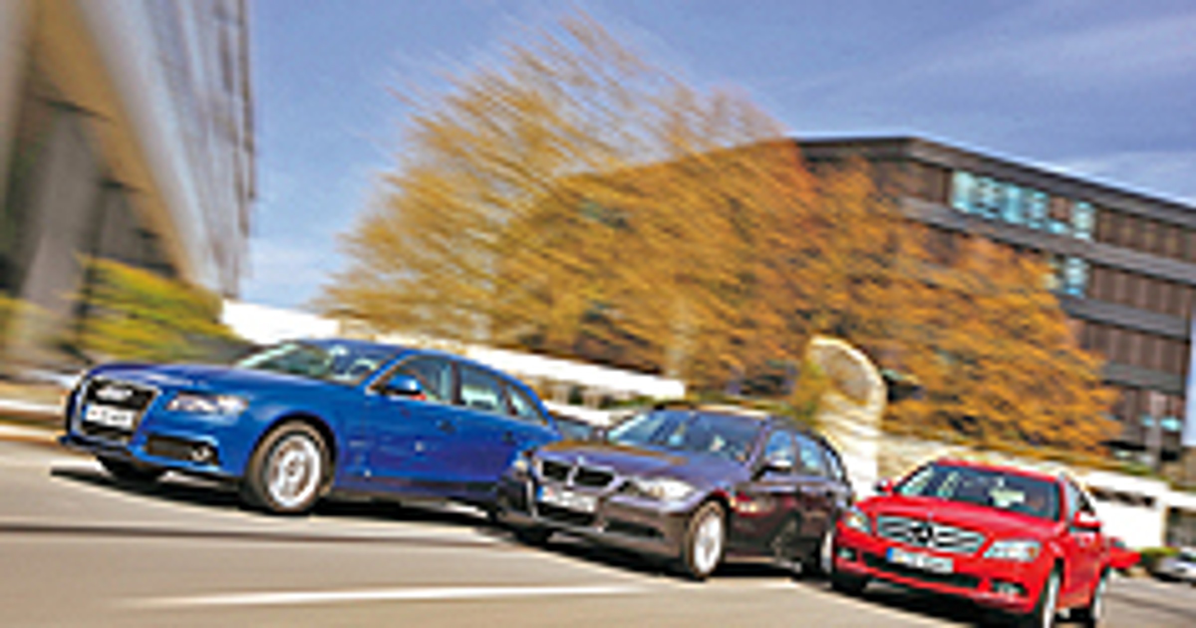 Audi A4 kontra BMW 3 i Mercedes C - Eleganckie i drogie, ale czy praktyczne?