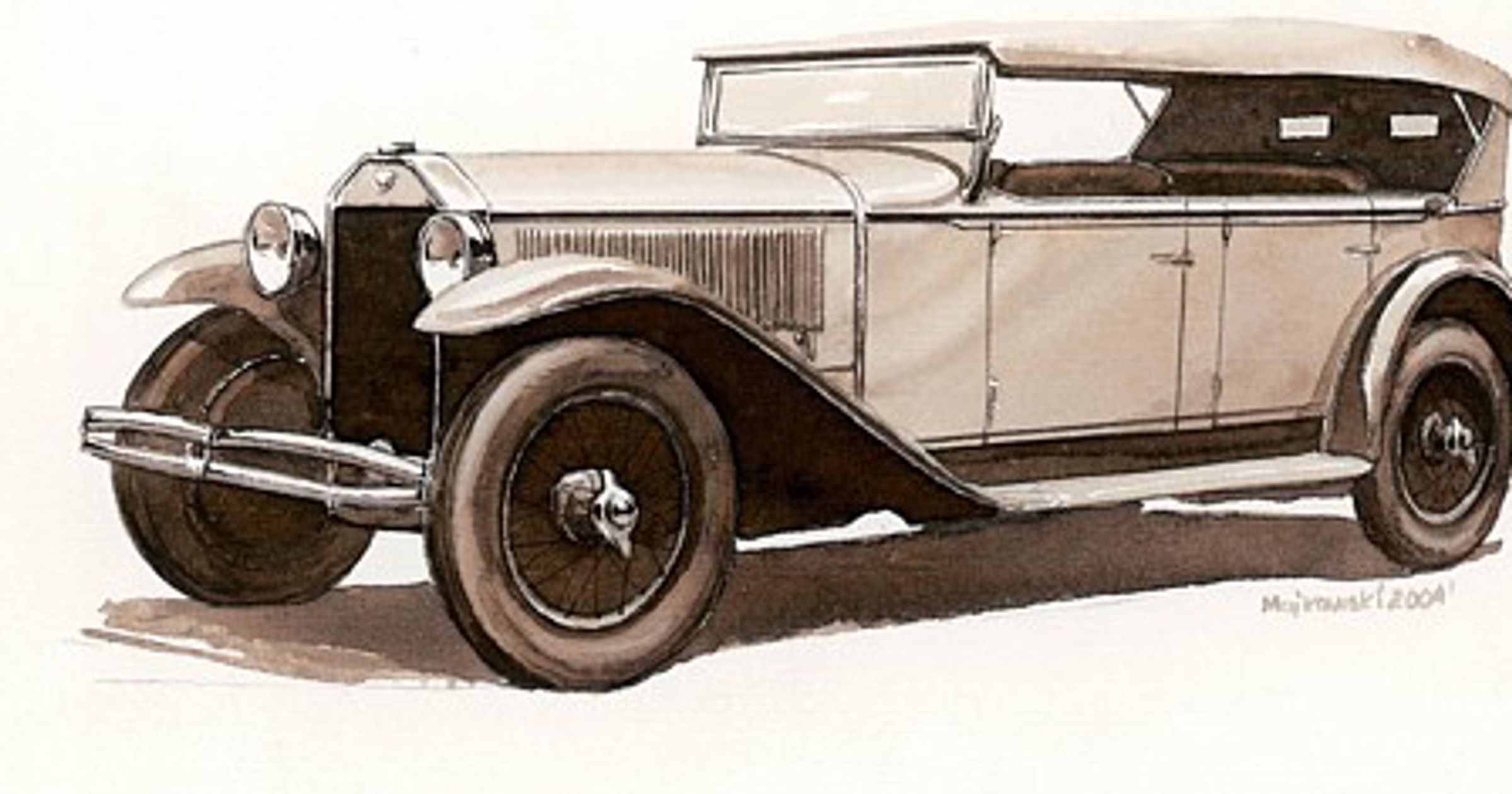 Lancia Dilambda 1930 rok Włochy