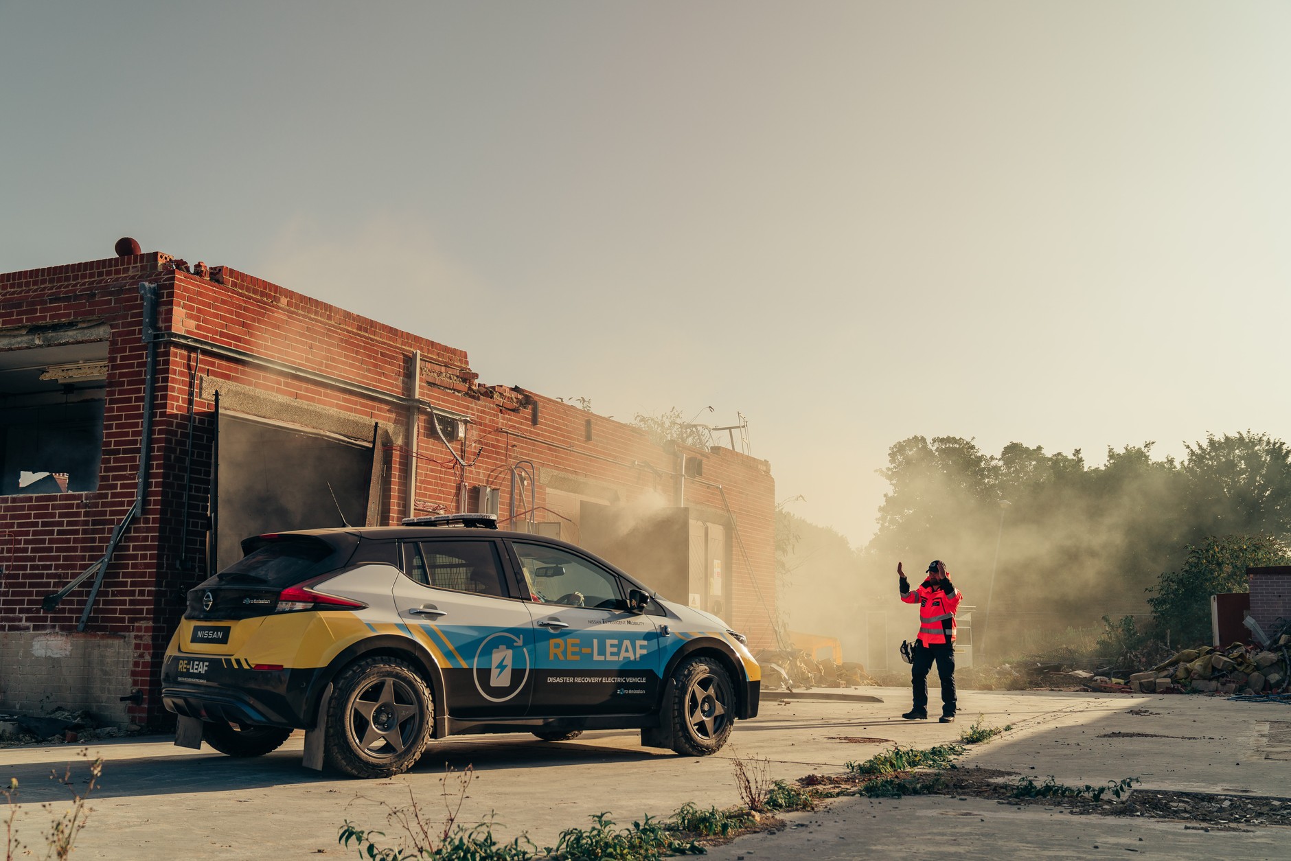 Nissan Re-Leaf – mobilne źródło prądu