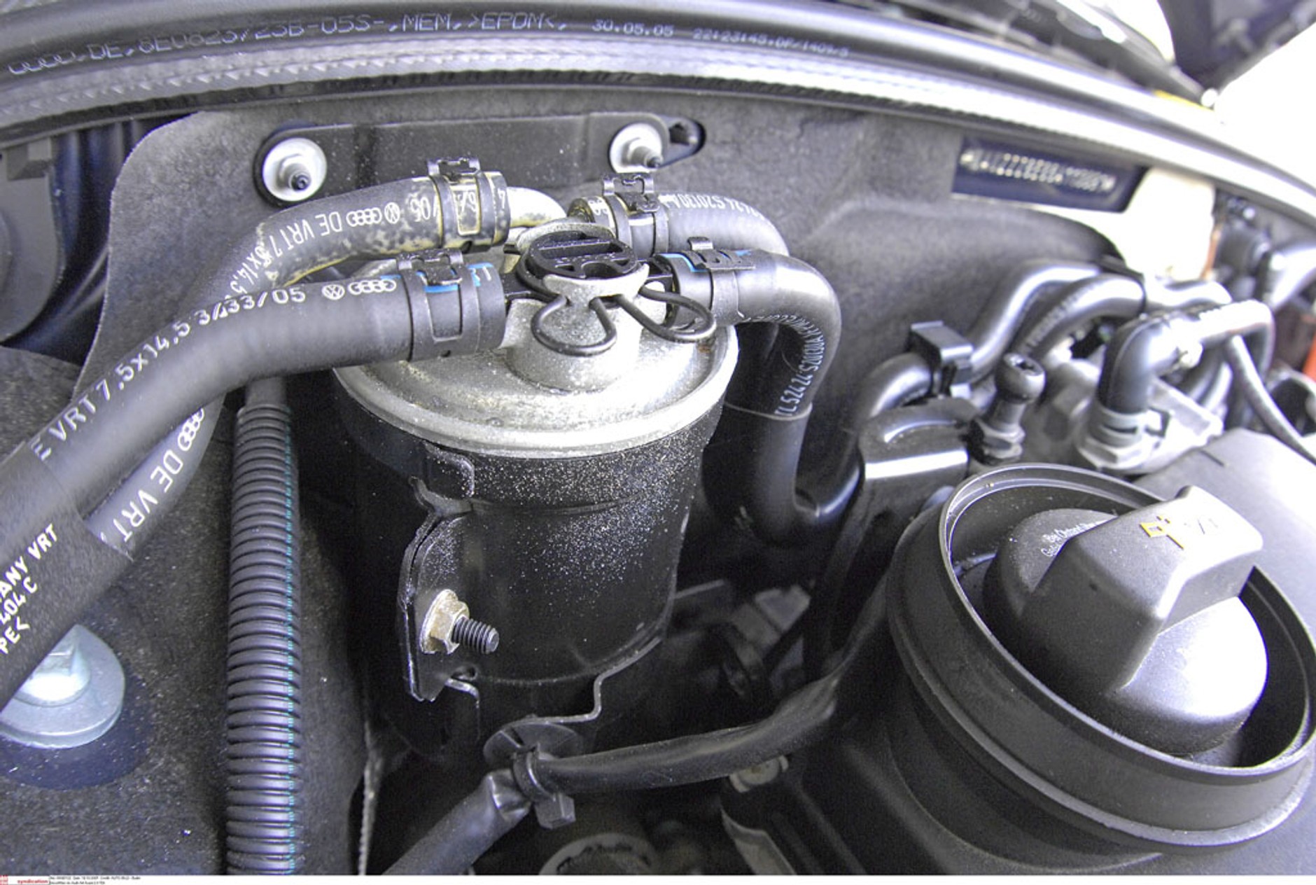 Filtr paliwa w silniku wysokoprężnym