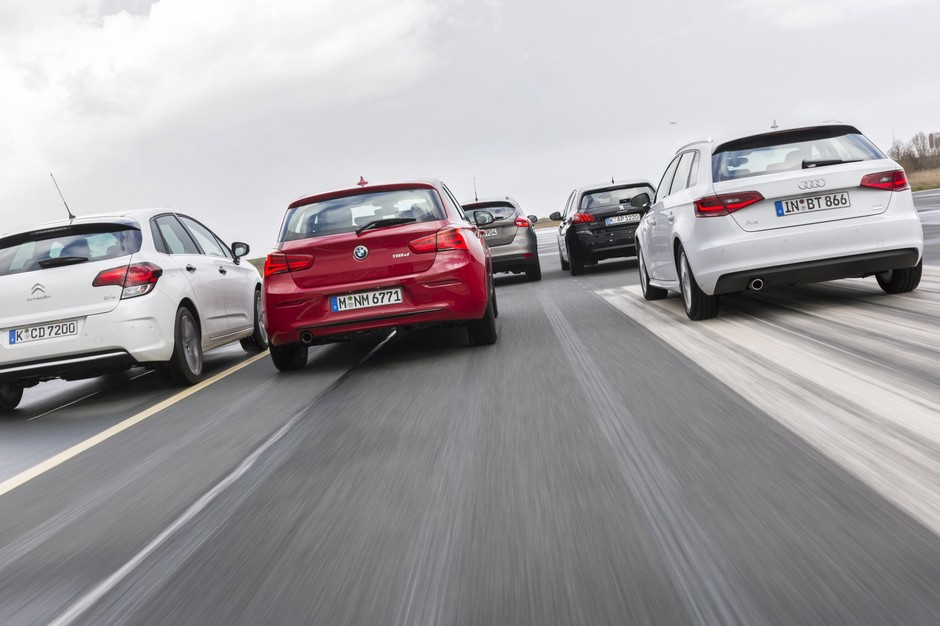 Porównanie: Audi A3, BMW 116d, Citroen C4, Ford Focus, Peugeot 308