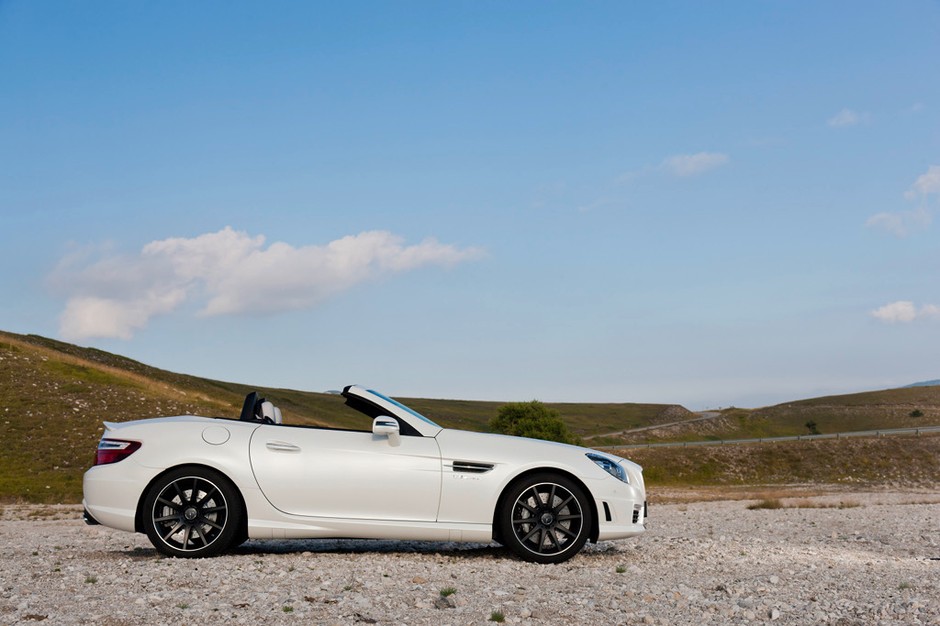 Mercedes SLK 55 AMG: mocny zawodnik