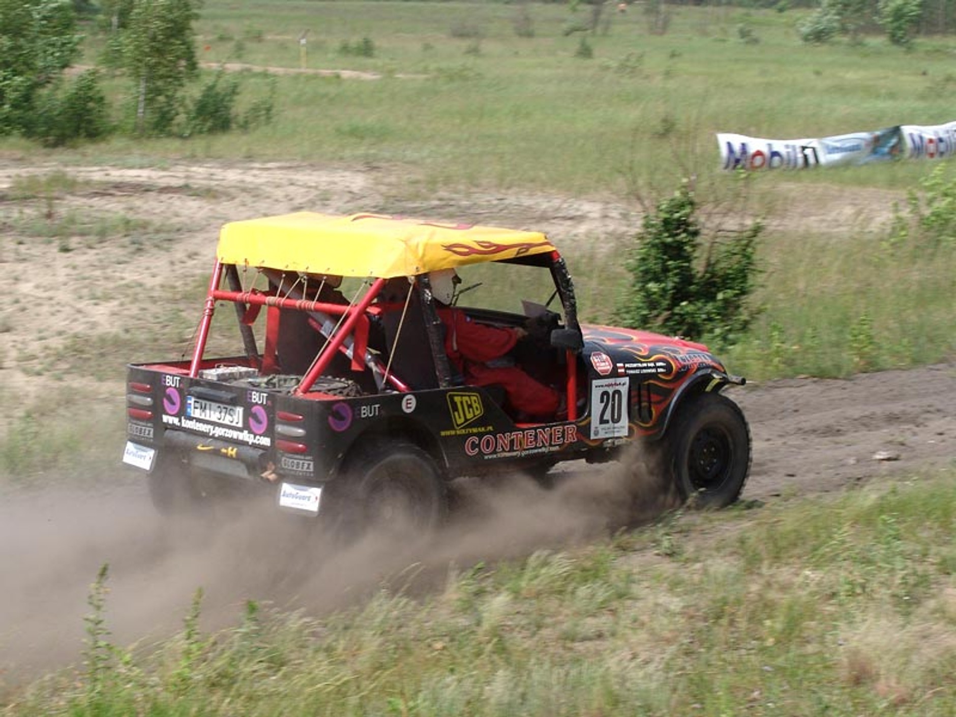 Polskie Safari 2007: w upale i piasku (fotogaleria)