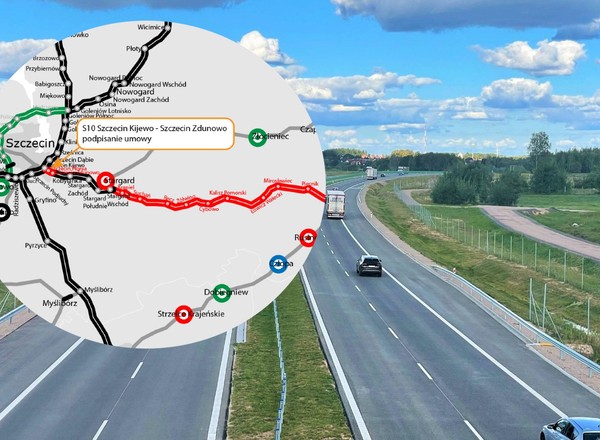 Ostatni odcinek S10 do Szczecina. GDDKiA podaje datę, na którą czekają kierowcy