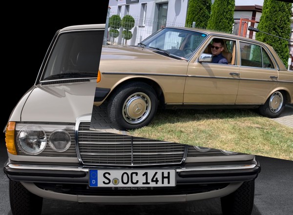 Zenek Martyniuk kupił klasycznego Mercedesa. "Mam sentyment do tej marki"