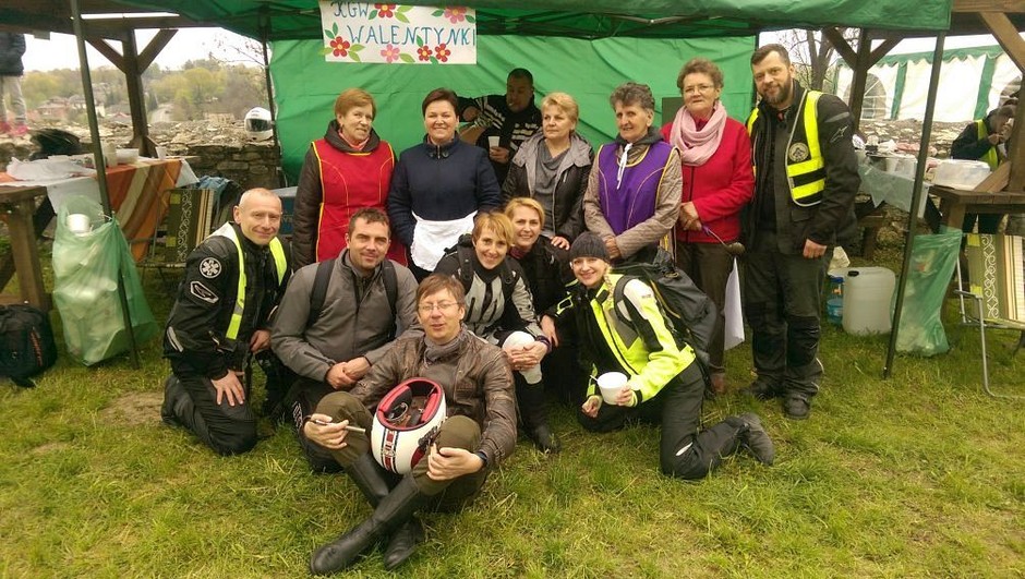Polskie Zachwyty Motocyklowe - wycieczka do Iłży