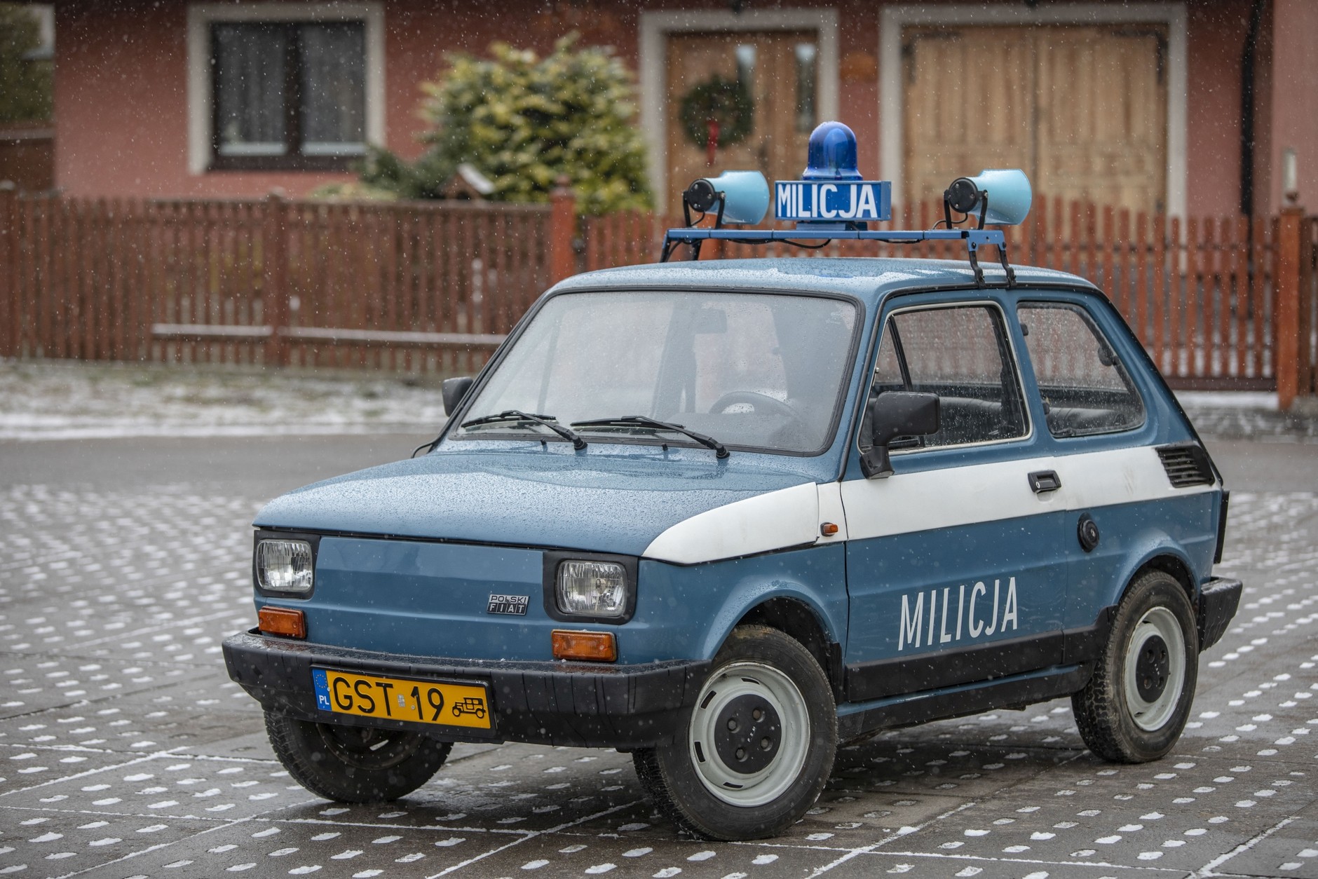 Fiat 126P radiowóz - Maluch, którego nie było