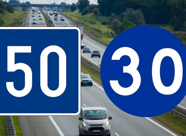 Dwa prawie identyczne znaki z liczbami. Mają inne znaczenie, ale kierowcy ich nie rozróżniają