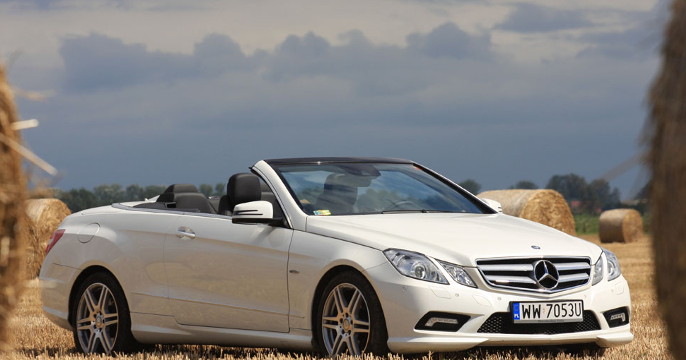 Mercedes E 350 CDI Cabrio z miękkim dachem