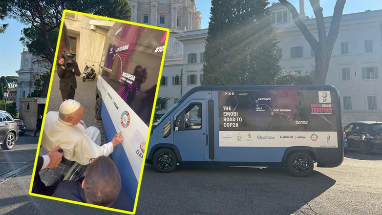 EVan poświęcony przez papieża Franciszka