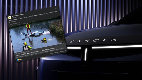Nowa Lancia Ypsilon ujawniona. "Zaprezentowali" ją strażacy