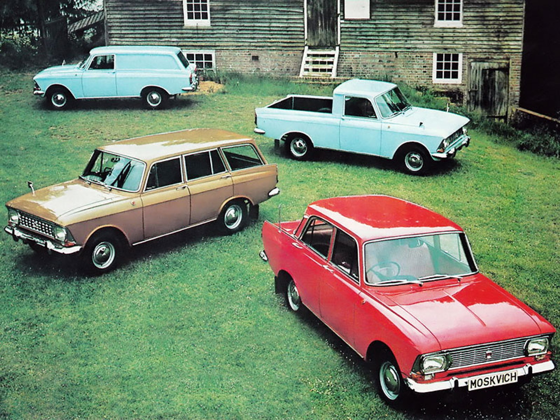 Moskwicz 412 - pełna gama