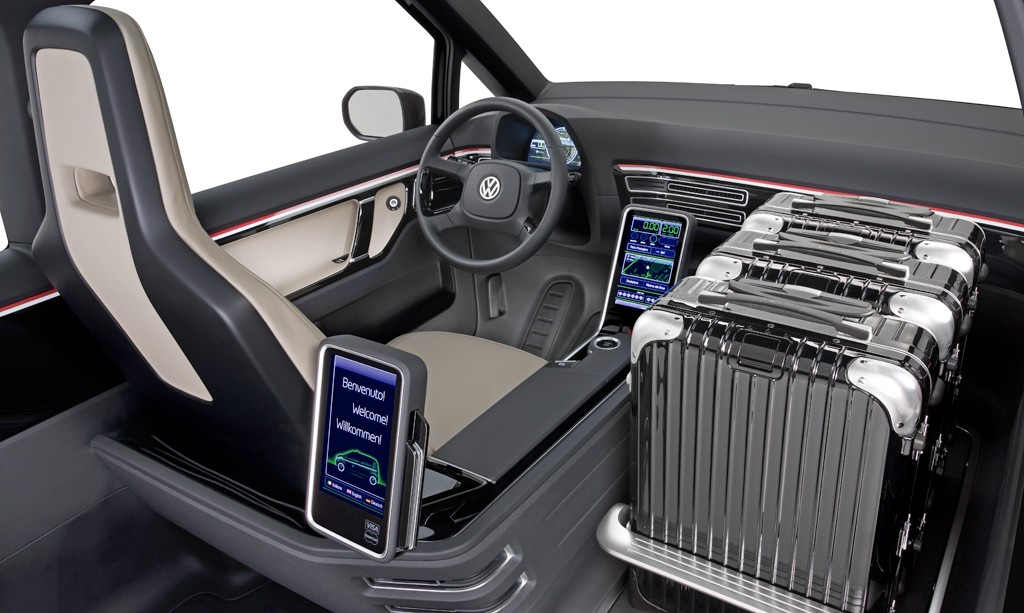 Hanower 2010: Volkswagen prezentuje elektryczną taksówkę w stylu retro