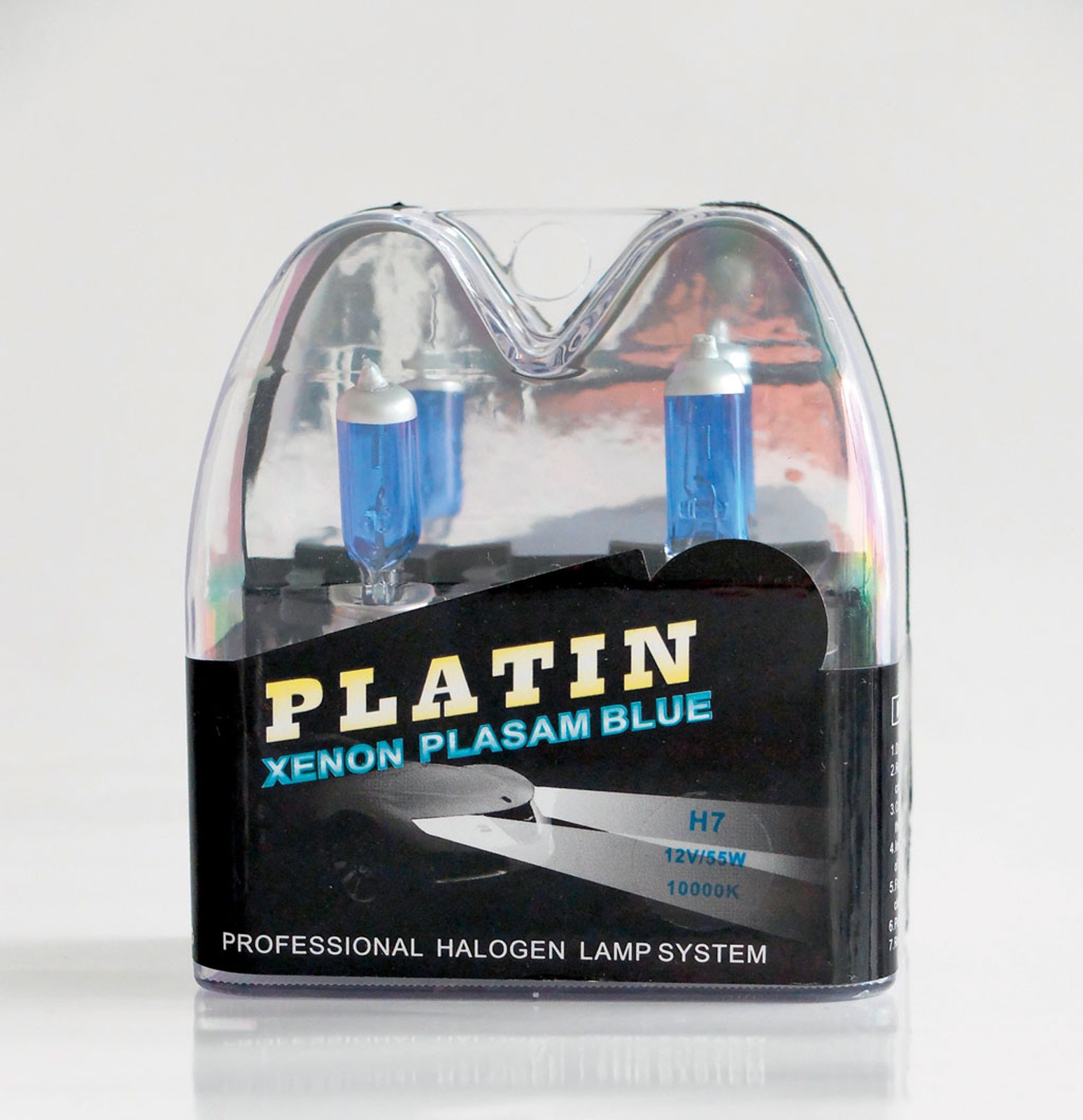 Platin Xenon Plasam Blue, cena ok. 18 zł/2 szt.