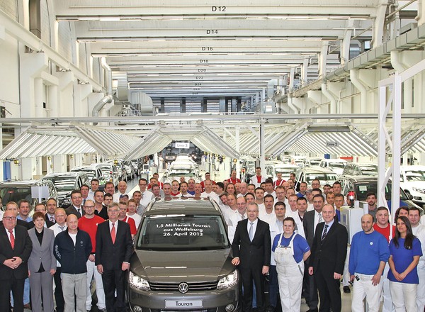 Jubileuszowy 1.5 mln Volkswagen Touran