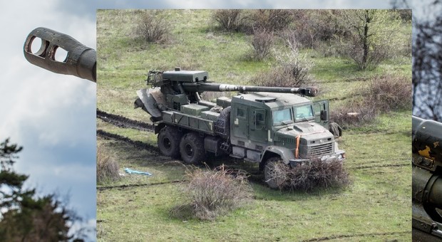 Ukraińska armatohaubica Bogdana walczy z Rosją. To jedyny egzemplarz