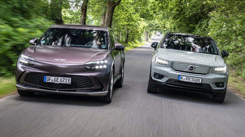 Genesis GV60 AWD kontra Volvo XC50 Recharge P8