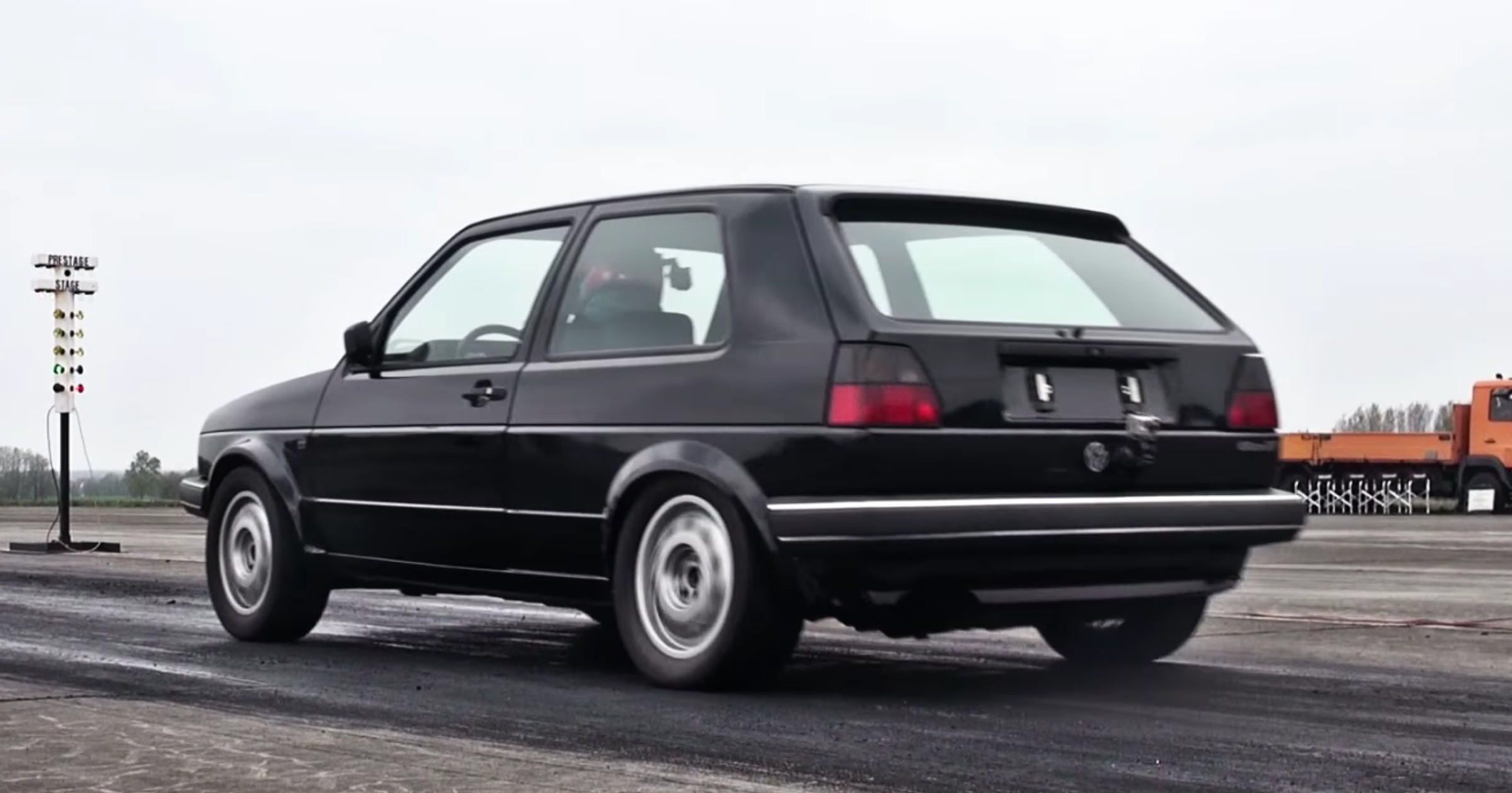 VW Golf Mk2 o mocy 1233 KM - hatch na co dzień...