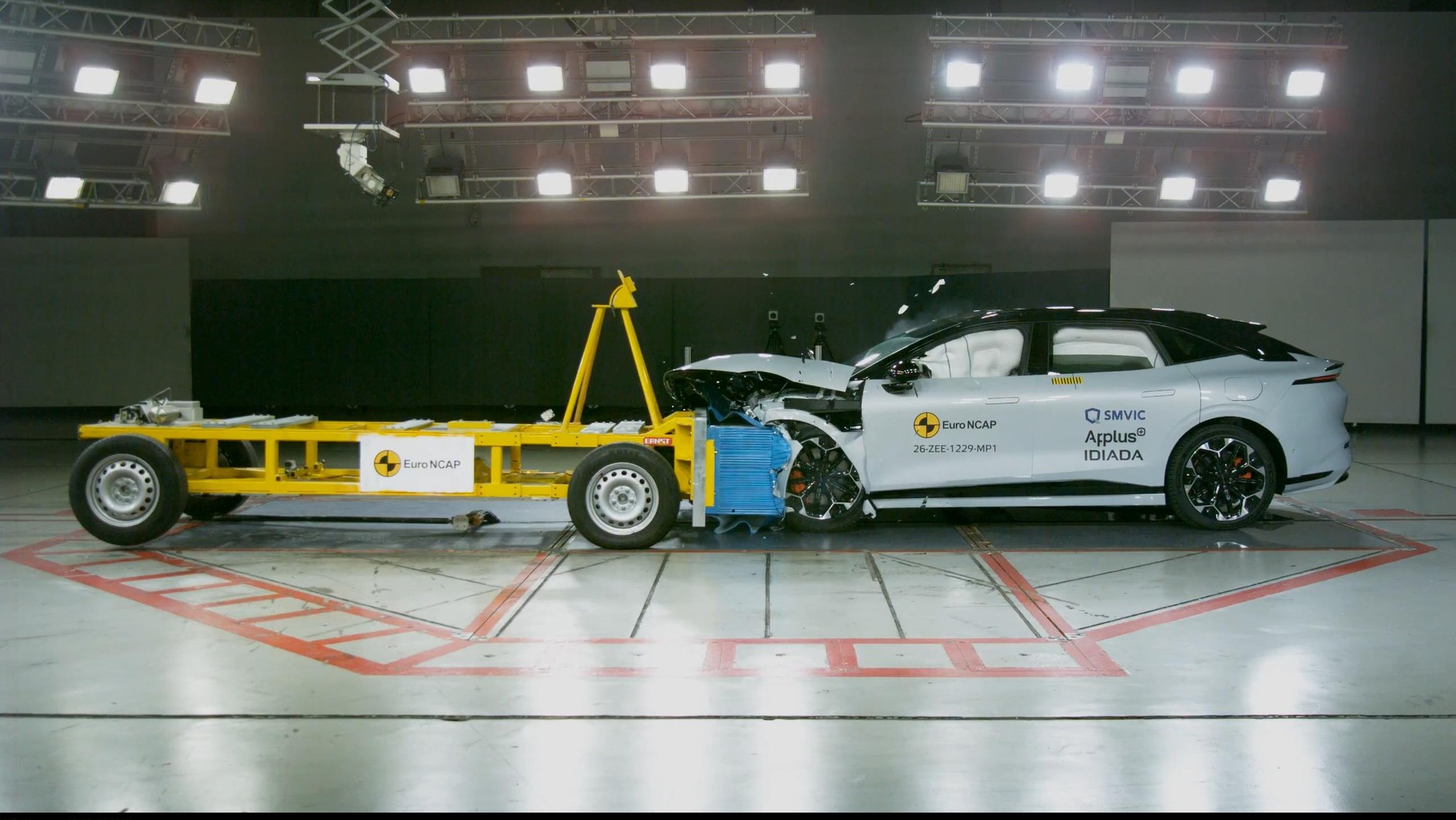Zeekr 7GT testach zderzeniowych Euro NCAP