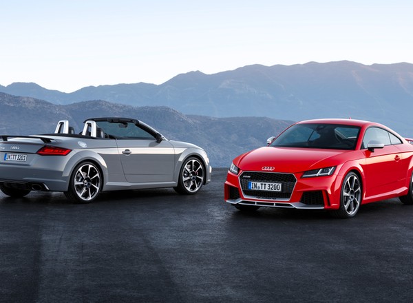 Audi TT RS Coupé i Roadster: najmocniejsze w historii