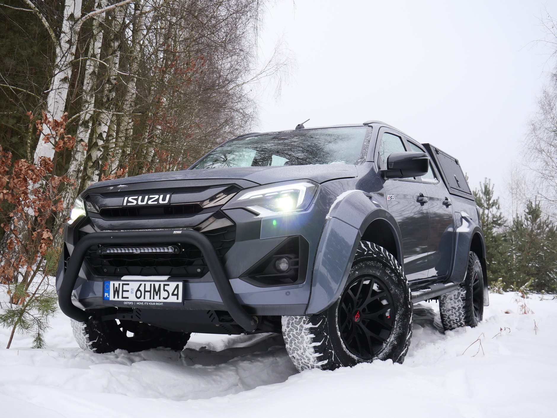 Isuzu D-Max z pakietem Arctic Trucks