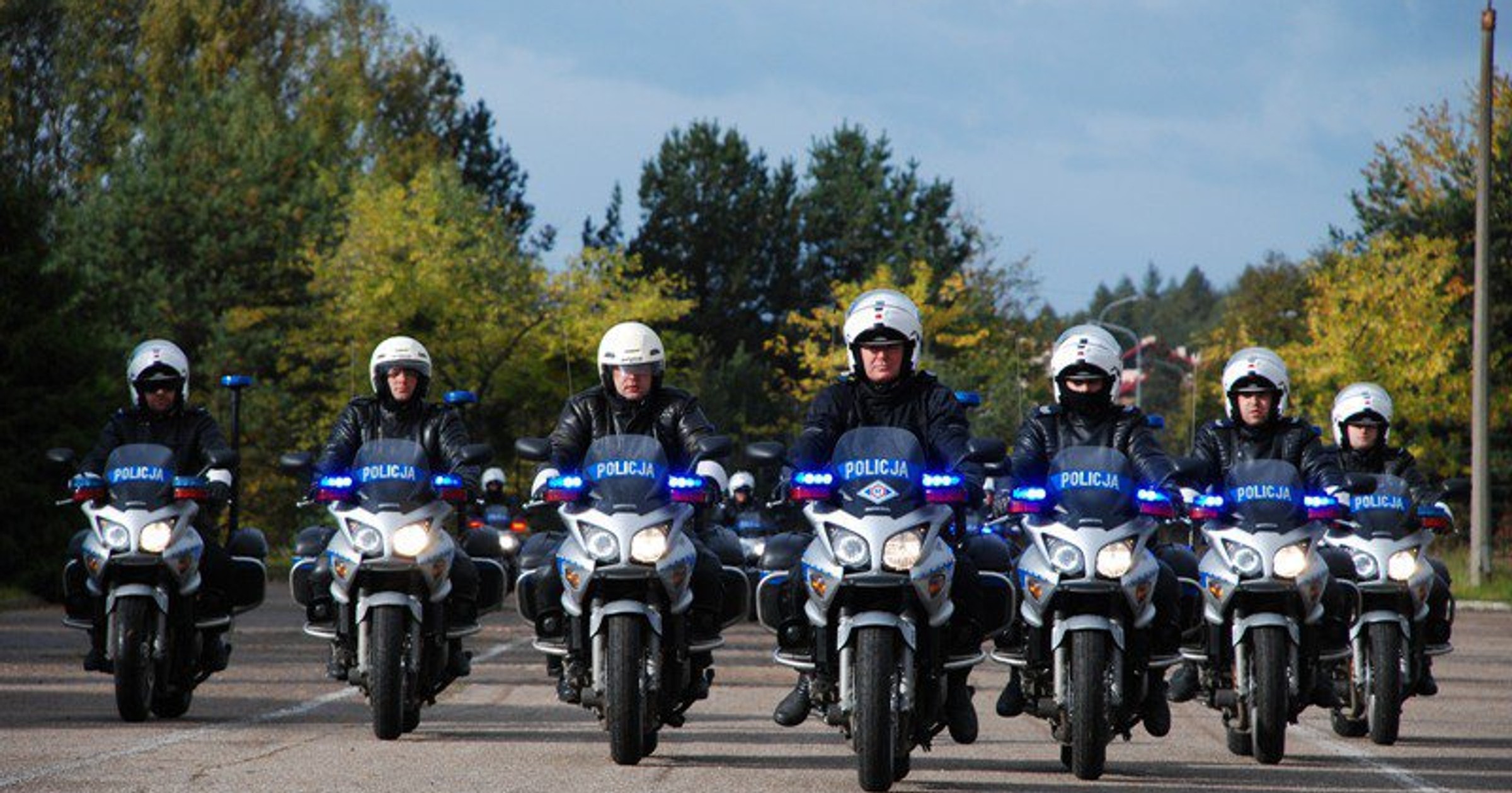 Policja na motocyklach