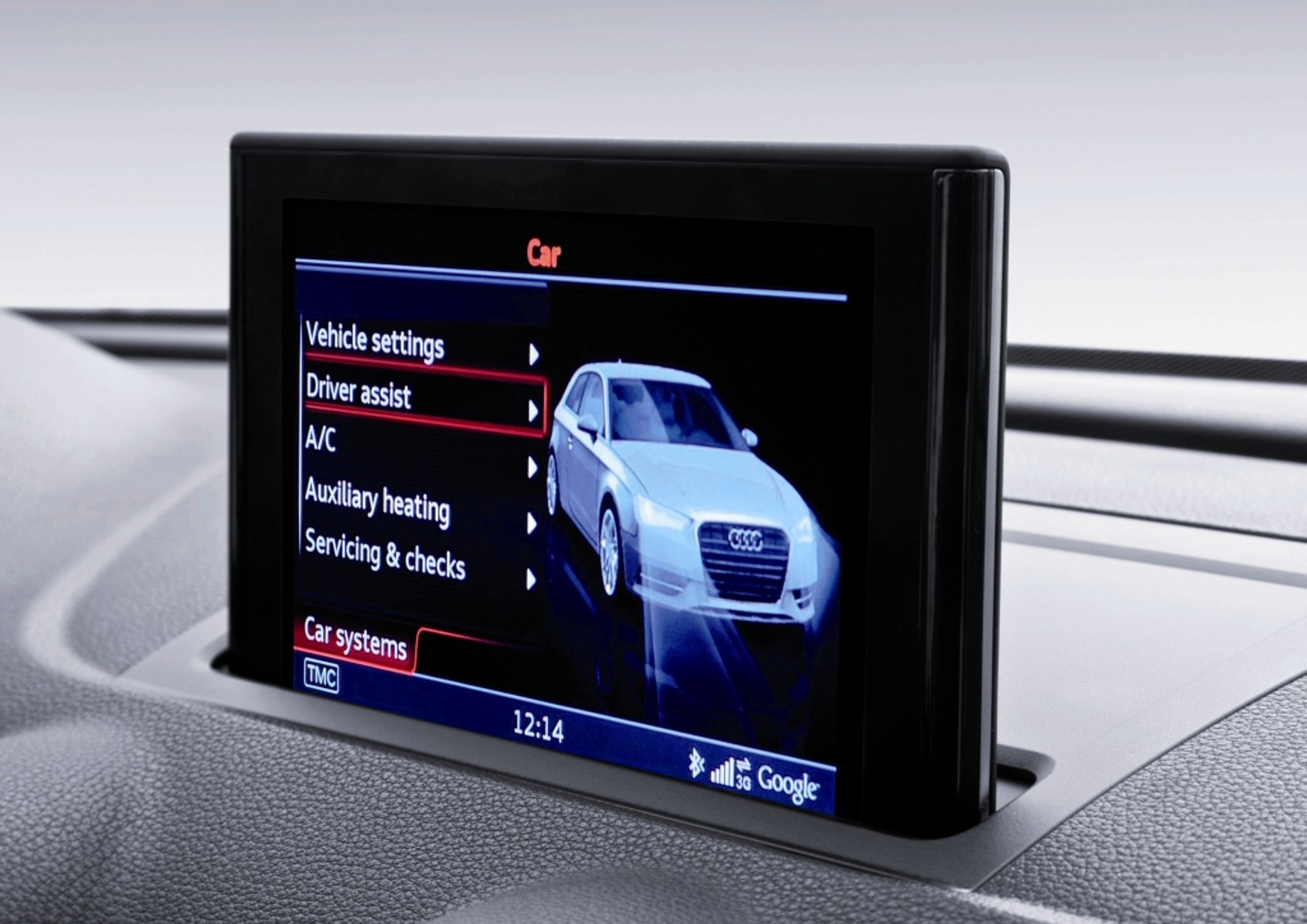 Jednym z pierwszych samochodów z mocnym układem i procesorem Nvidia Tegra jest Audi A3.