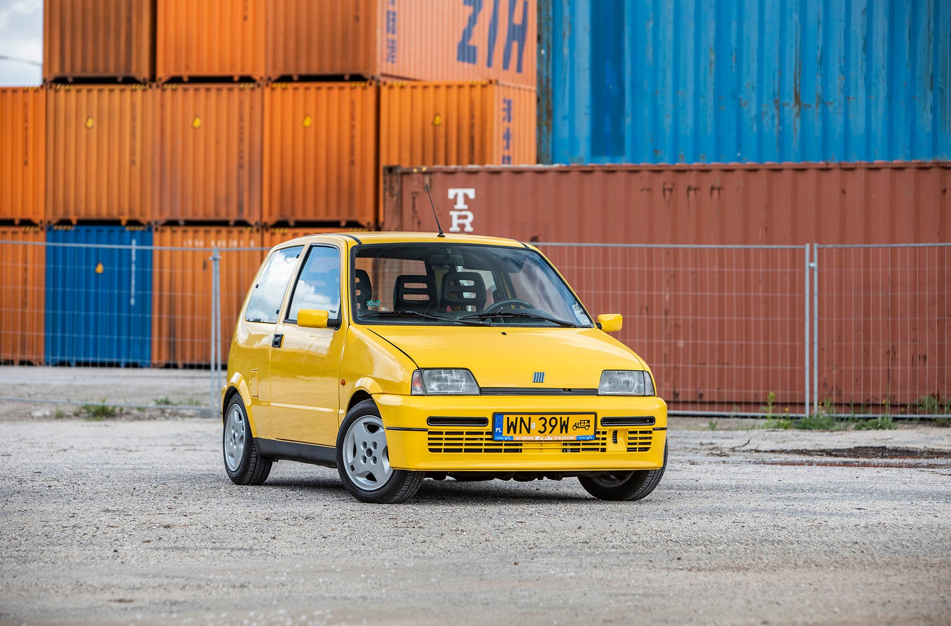 Fiat Cinquecento Sporting - większość egzemplarzy została dawno rozbita lub zajeżdżona.