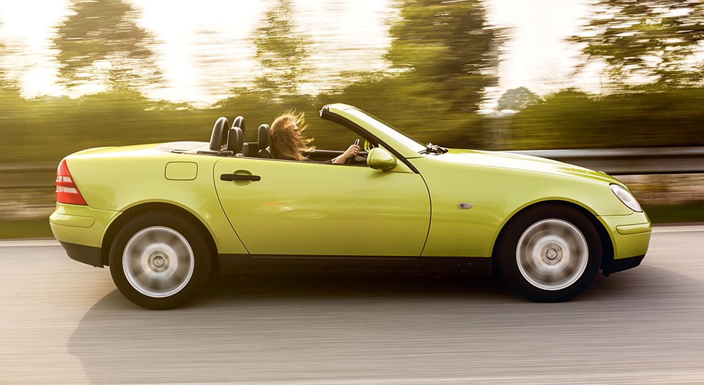 Mercedes SLK 230 Kompressor - roadster z wygodnym wnętrzem