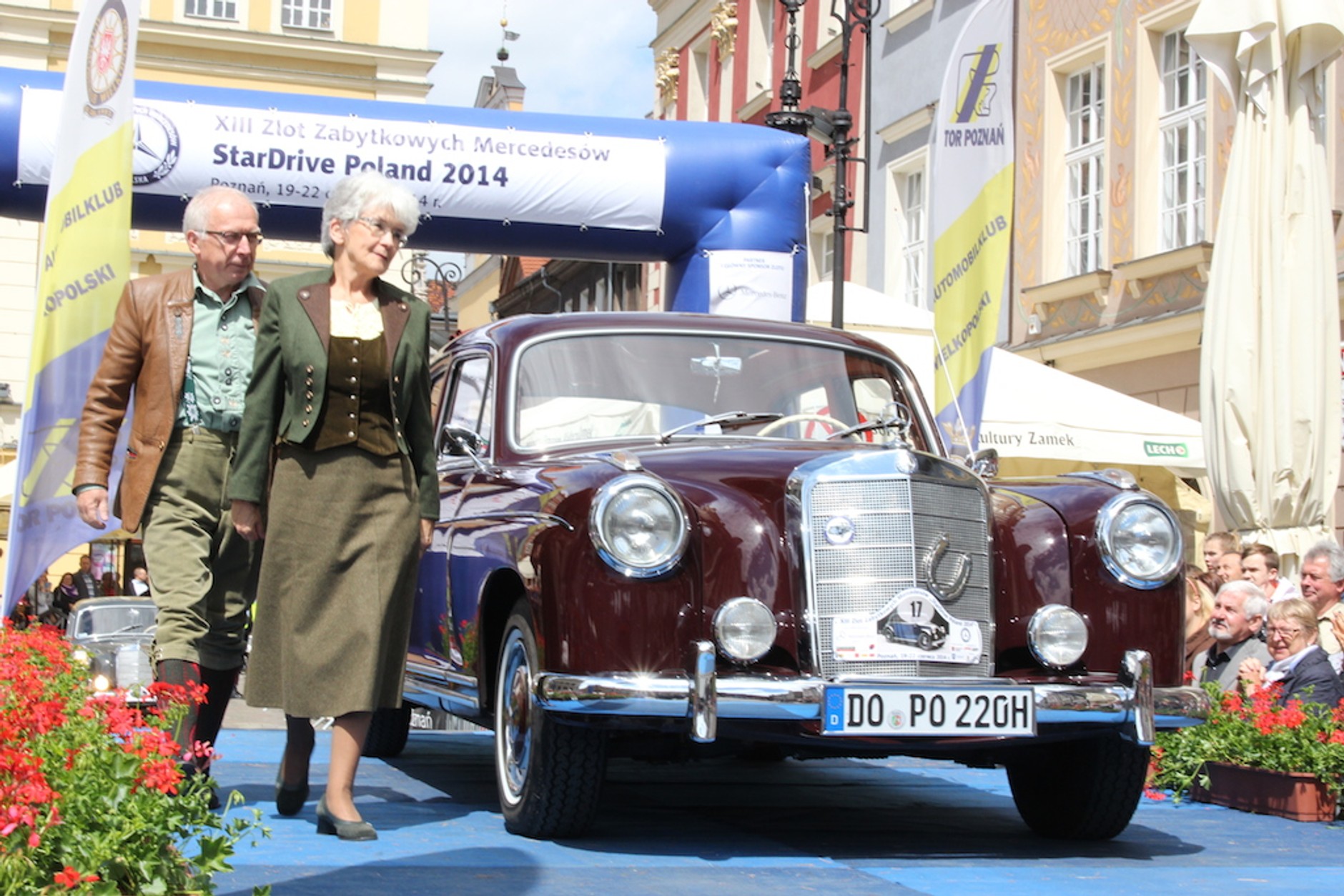 Zlot Zabytkowych Mercedesów w Poznaniu 2014