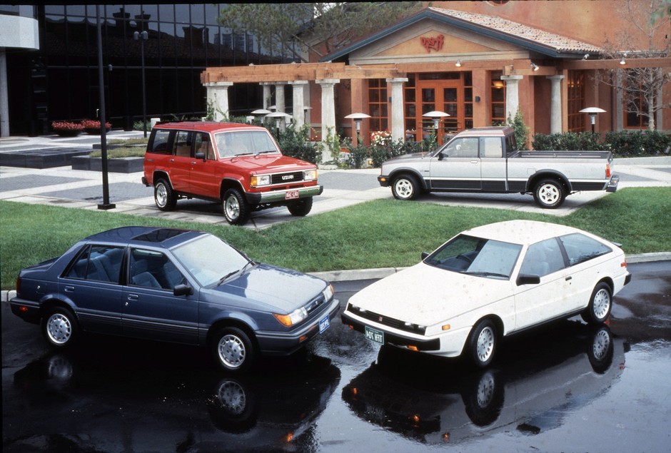 Gama Isuzu 1987 rok